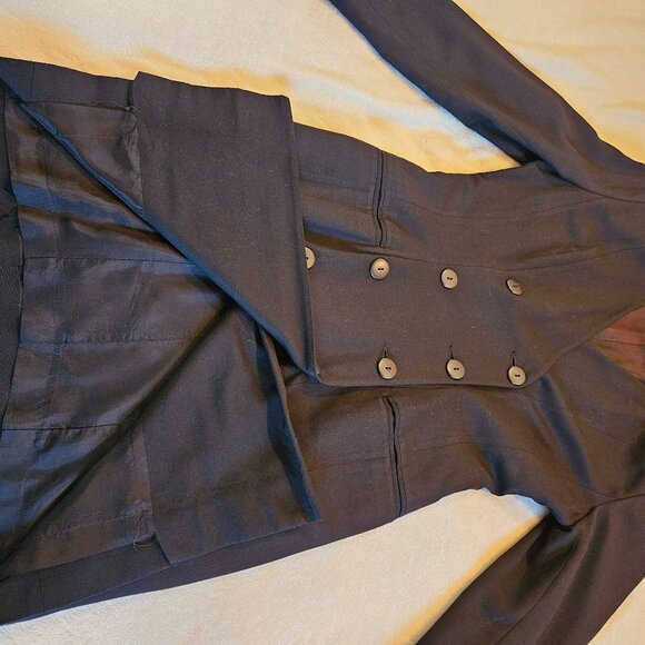 TAHARI DOUBLE BREASTED COAT DRESS - Picture 4 of 8